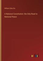 A National Constitution