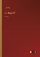 Livy Books I-X