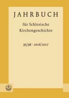 Jahrbuch Fur Schlesische Kirchengeschichte