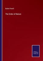 The Order of Nature