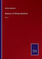 Memoirs of William Beckford