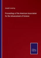 Proceedings of the American Association for the Advancement of Science