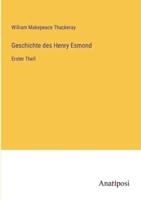 Geschichte des Henry Esmond