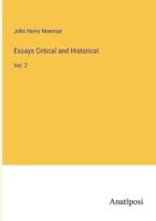 Essays Critical and Historical