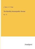 The Monthly Homeopathic Review