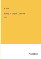 History of English Literature