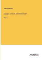 Essays Critical and Historical