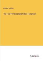 The First Printed English New Testament