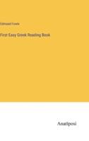 First Easy Greek Reading Book