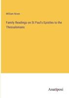 Family Readings on St Paul's Epistles to the Thessalonians