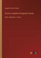 OEuvres Complètes d'Augustin Cauchy