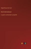 Droit International