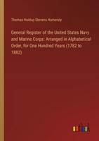 General Register of the United States Navy and Marine Corps