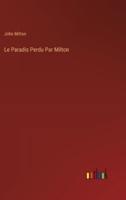 Le Paradis Perdu Par Milton