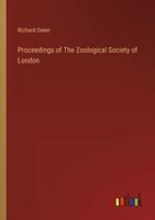 Proceedings of The Zoological Society of London