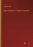 Key To Rudiments of English Composition