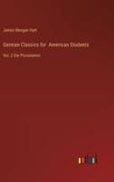 German Classics for American Students