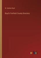 Boyd's Fairfield County Directory