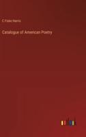 Catalogue of American Poetry