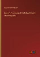 Barton's Fragments of the Natural History of Pennsylvania
