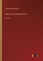 Emerson's Complete Works