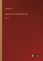 Memoirs of John Adams Dix