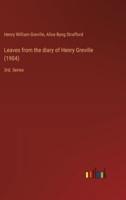 Leaves from the Diary of Henry Greville (1904)
