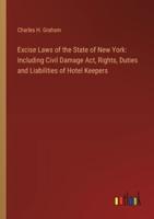Excise Laws of the State of New York
