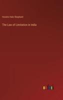 The Law of Limitation in India