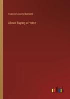 About Buying a Horse