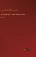 Ecclesiastical Chronicle for Scotland