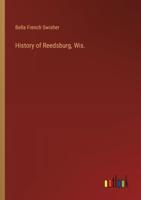 History of Reedsburg, Wis.