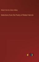 Selections from the Poetry of Robert Herrick