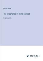 The Importance of Being Earnest