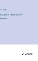 Definitions in Political Economy