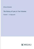 The History of Lynn; In Two Volumes