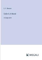 Colin II; A Novel