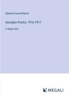 Georgian Poetry; 1916-1917