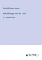 Abhandlungen Über Die Fabel