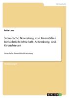 Steuerliche Bewertung Von Immobilien Hinsichtlich Erbschaft-, Schenkung- Und Grundsteuer