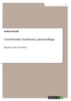 Cross-Border Insolvency Proceedings