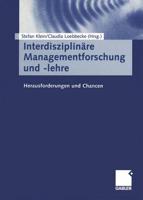 Interdisziplinare Managementforschung Und -Lehre