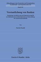 Verstaatlichung Von Banken