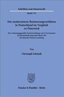 Das Modernisierte Besteuerungsverfahren in Deutschland Im Vergleich Zu Osterreich