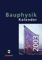 Bauphysik-Kalender 2003
