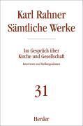 Rahner, K: Sämtliche Werke 31