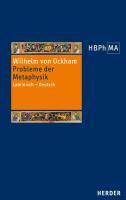 Wilhelm von Ockham: Probleme der Metaphysik