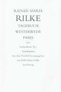 Rilke: Tageb. Westerwede/Paris 1902