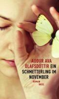 Ólafsdóttir, A: Schmetterling im November