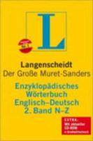 Langenscheidt's Encyclopaedic Dictionary of the English and German Languages Part 1 English-German